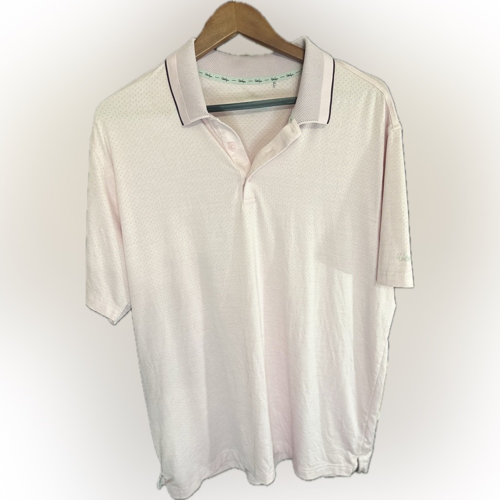 Walter Hagen Golf Polo | Men’s XL | Pink Athletic Fit Performance Shirt